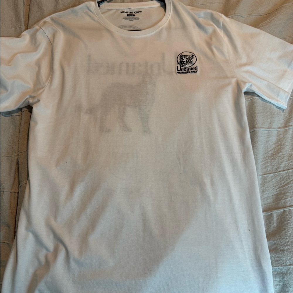 Members Only White Short Sleeve Tee